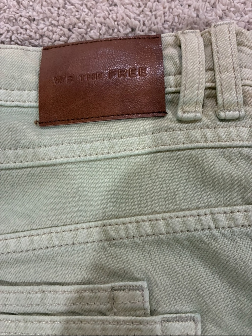 We The Free Give & Take Extra Baggy & Wide Leg NWT Size 31 - Picture 8 of 8